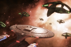 SOTL_TNG_Mar07_EnterpriseDRomulanWarbird_Perez